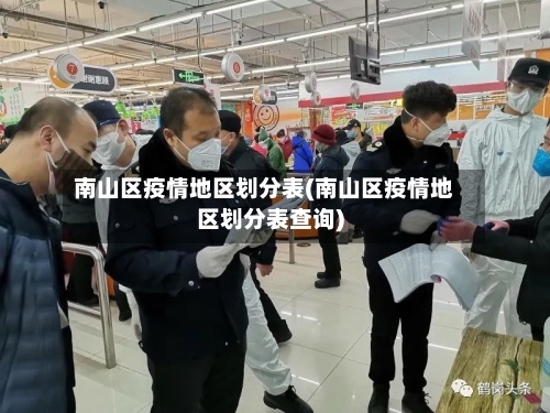 南山区疫情地区划分表(南山区疫情地区划分表查询)