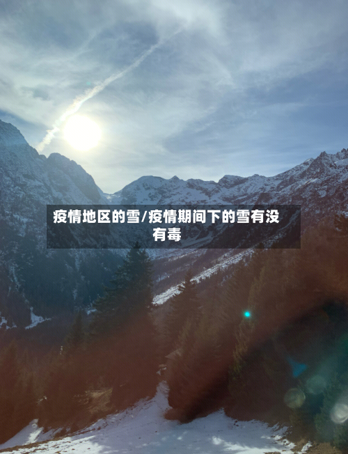 疫情地区的雪/疫情期间下的雪有没有毒