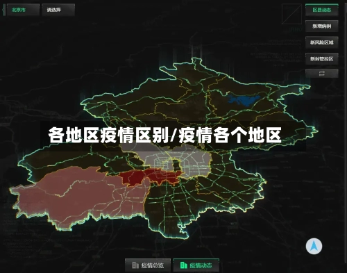 各地区疫情区别/疫情各个地区