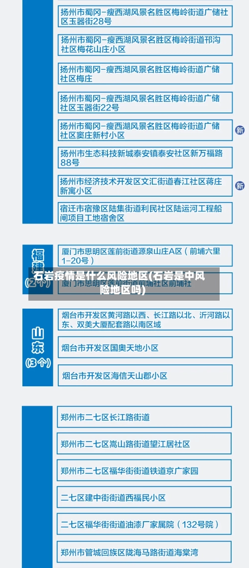 石岩疫情是什么风险地区(石岩是中风险地区吗)