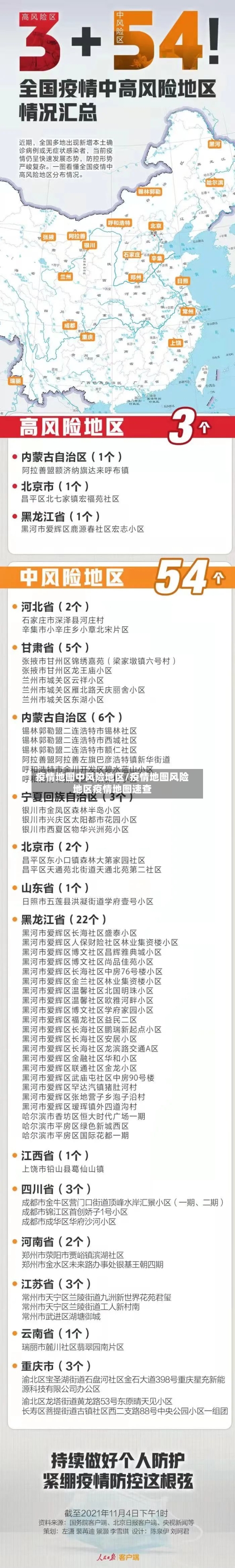 疫情地图中风险地区/疫情地图风险地区疫情地图速查