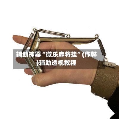 辅助神器“微乐麻将挂”(作弊)辅助透视教程