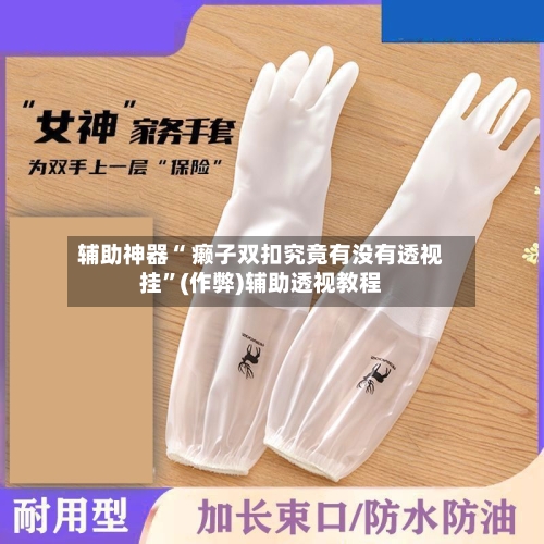 辅助神器“ 癞子双扣究竟有没有透视挂”(作弊)辅助透视教程