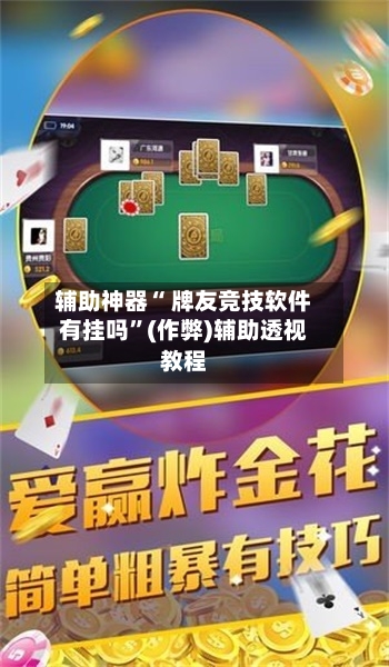 辅助神器“ 牌友竞技软件有挂吗”(作弊)辅助透视教程